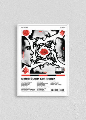 Quadro Red Hot Chili Peppers Blood Sugar Sex Magik