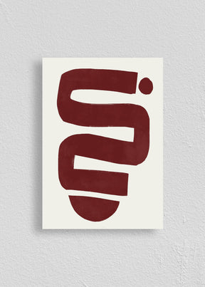 Quadro Flow Vermelho I