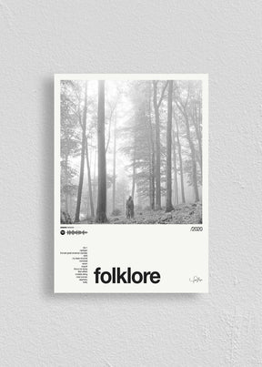 Quadro Taylor Swift Folklore