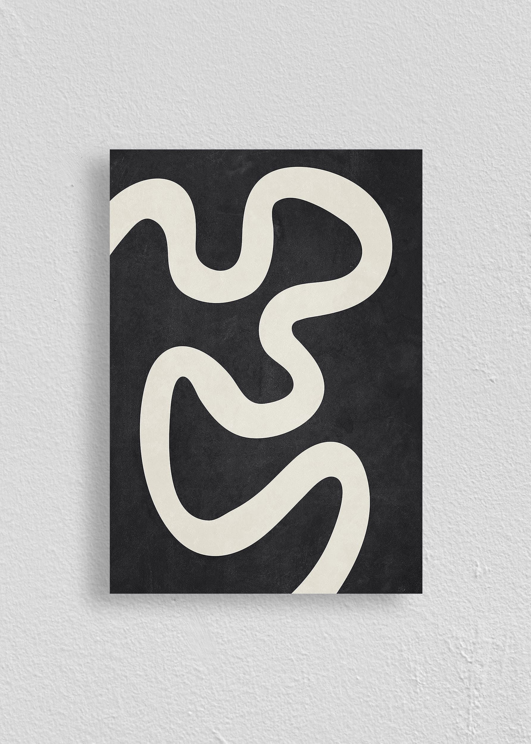 Quadro Flow Preto IX
