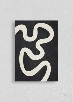 Quadro Flow Preto IX