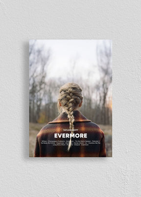 Quadro Taylor Swift Evermore Capa