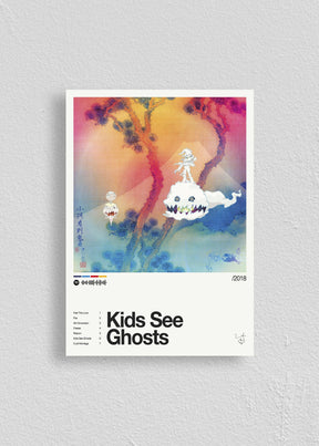 Quadro Supergrupo Kids See Ghosts