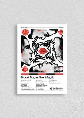 Quadro Red Hot Chili Peppers Blood Sugar Sex Magik
