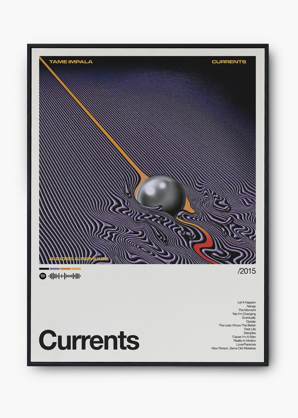 Quadro Tame Impala Currents