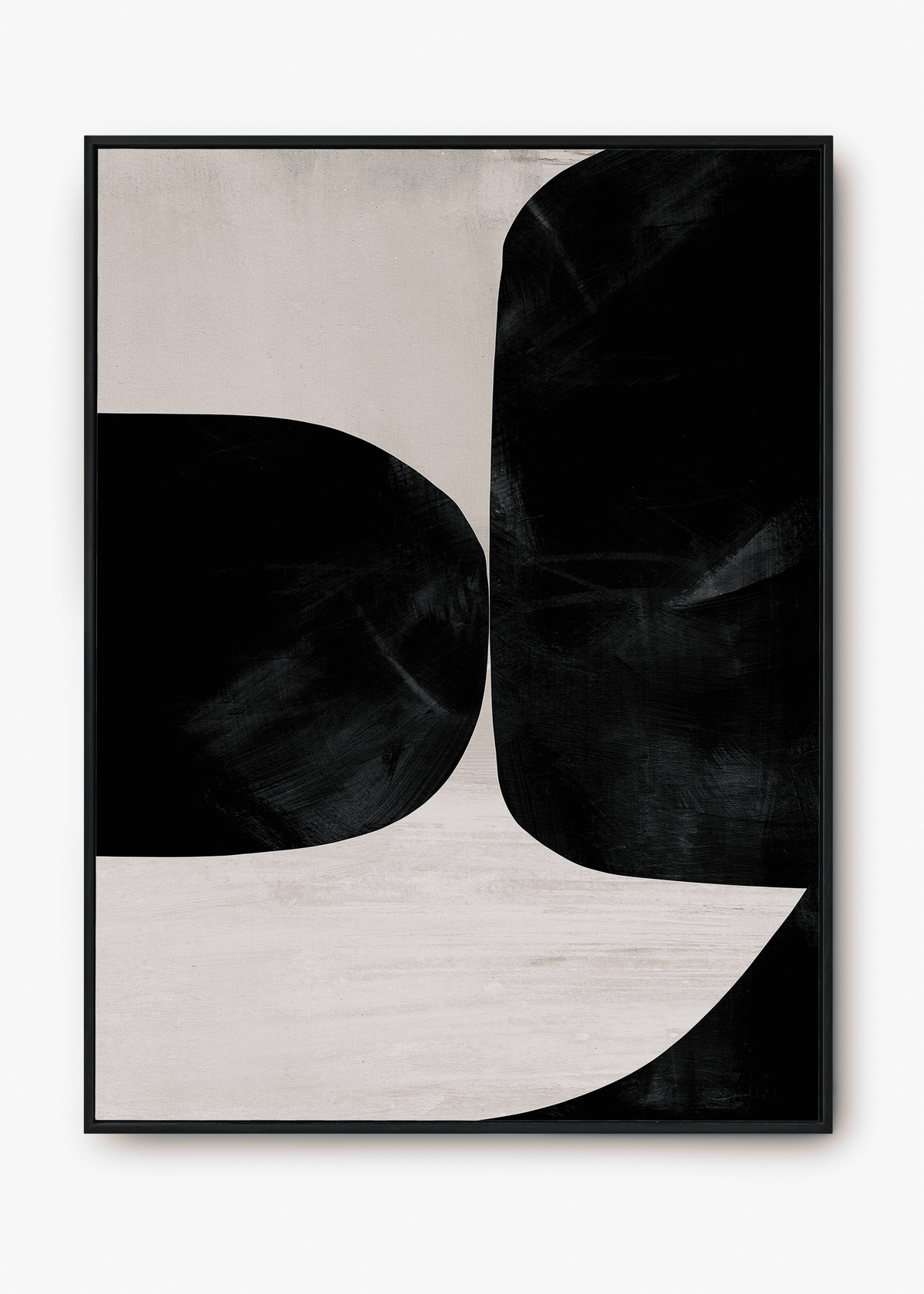 Quadro Flow Preto V