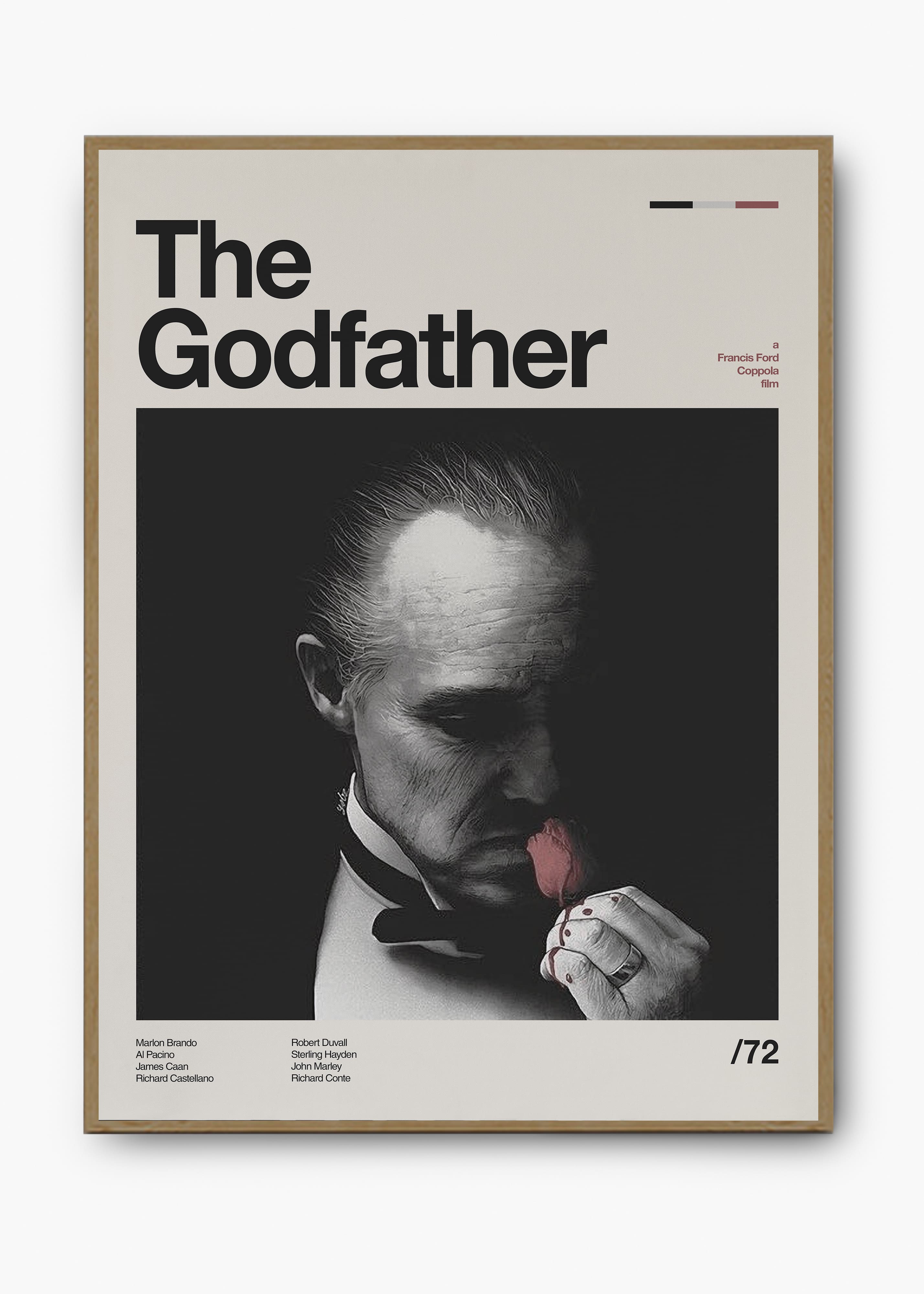Quadro Poderoso Chefão - The Godfather