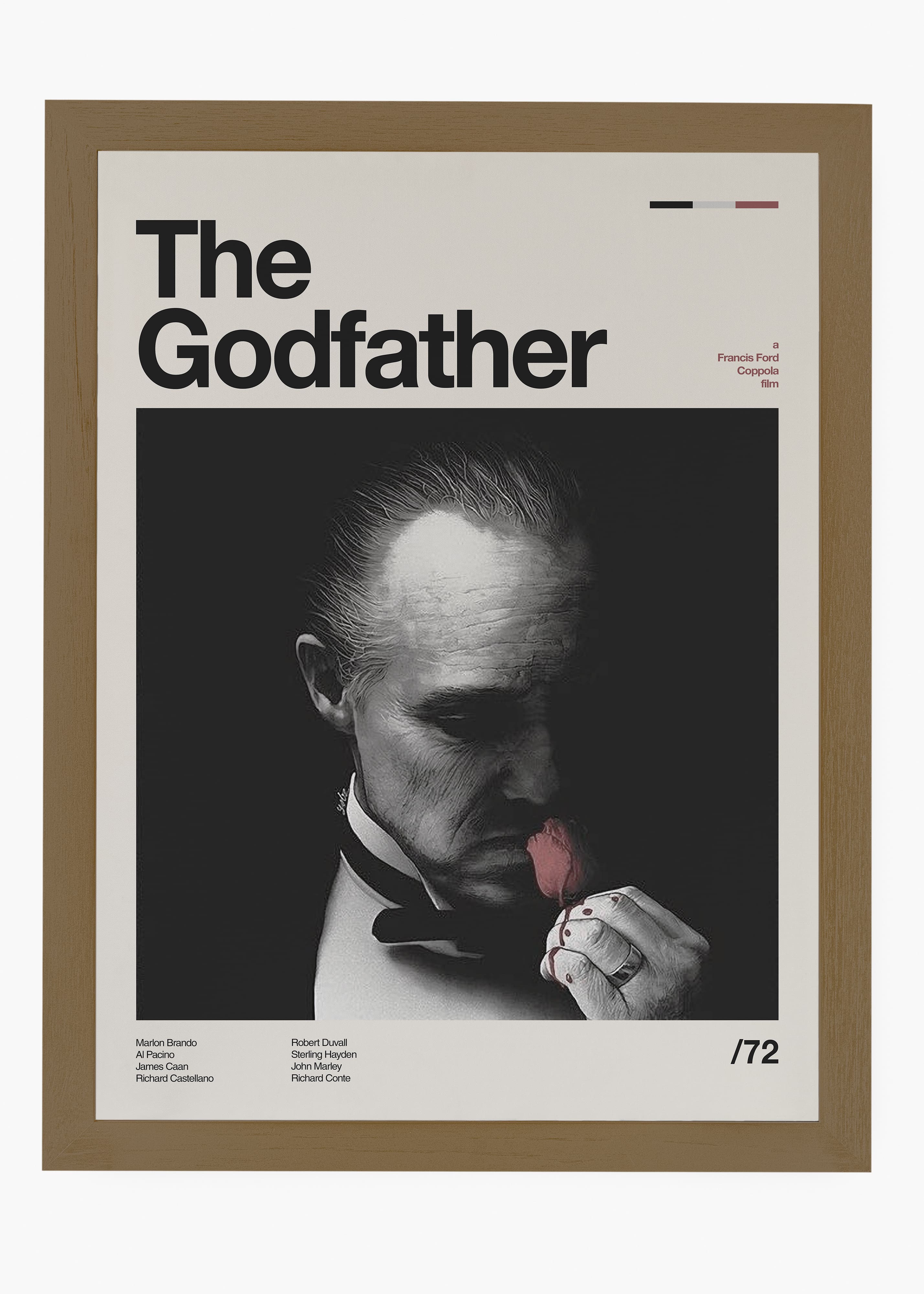 Quadro Poderoso Chefão - The Godfather