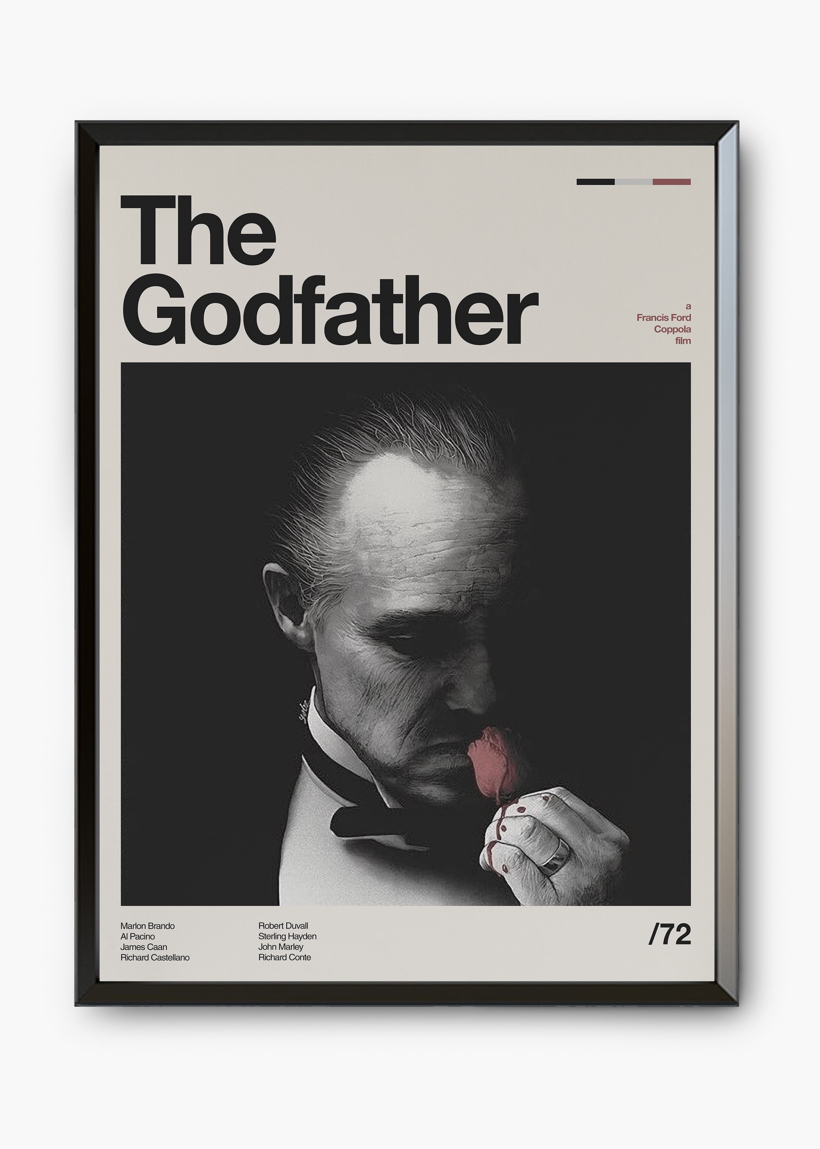 Quadro Poderoso Chefão - The Godfather