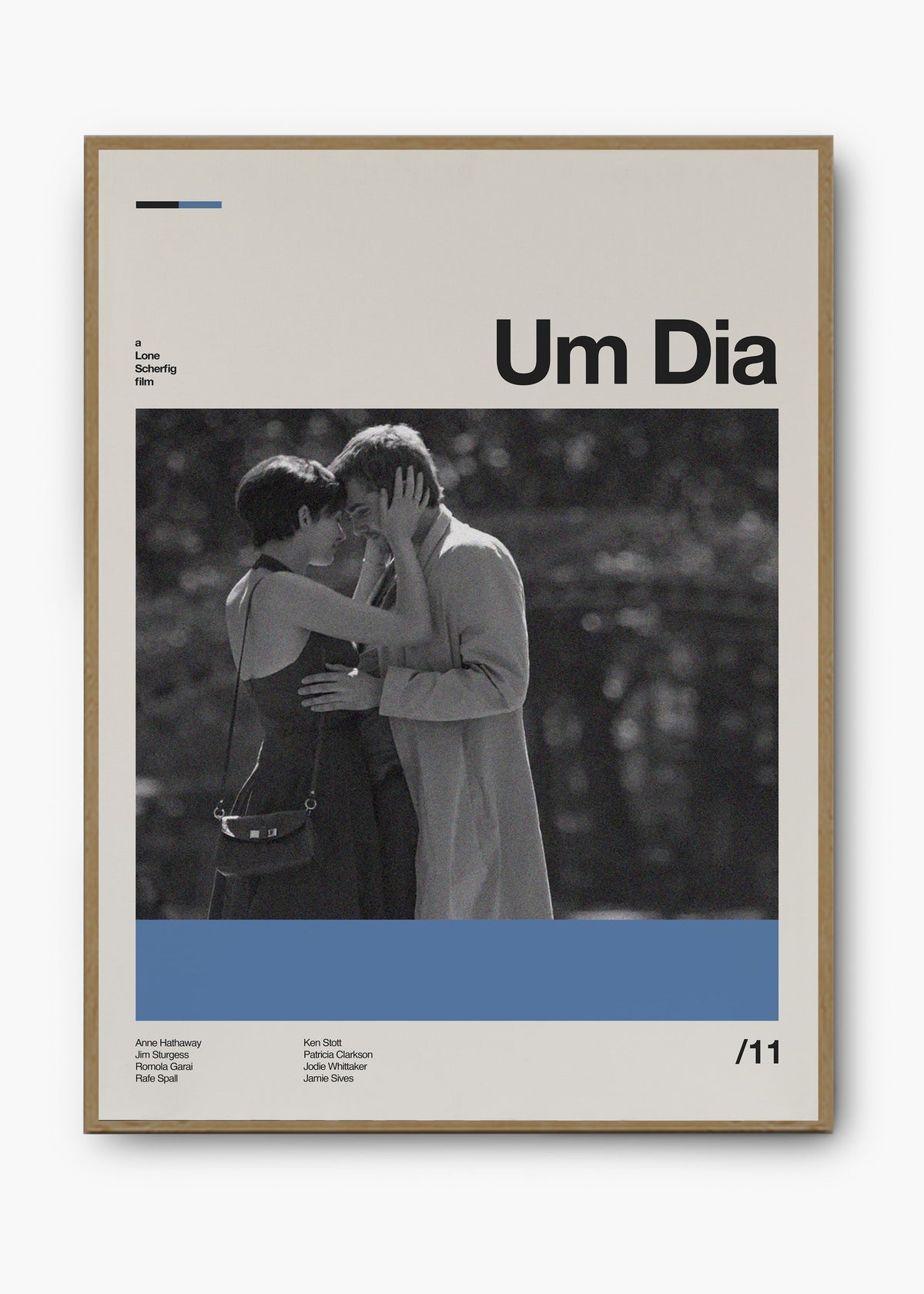Quadro decorativo Um Dia — arte de cinema para parede | Cübe Quadros