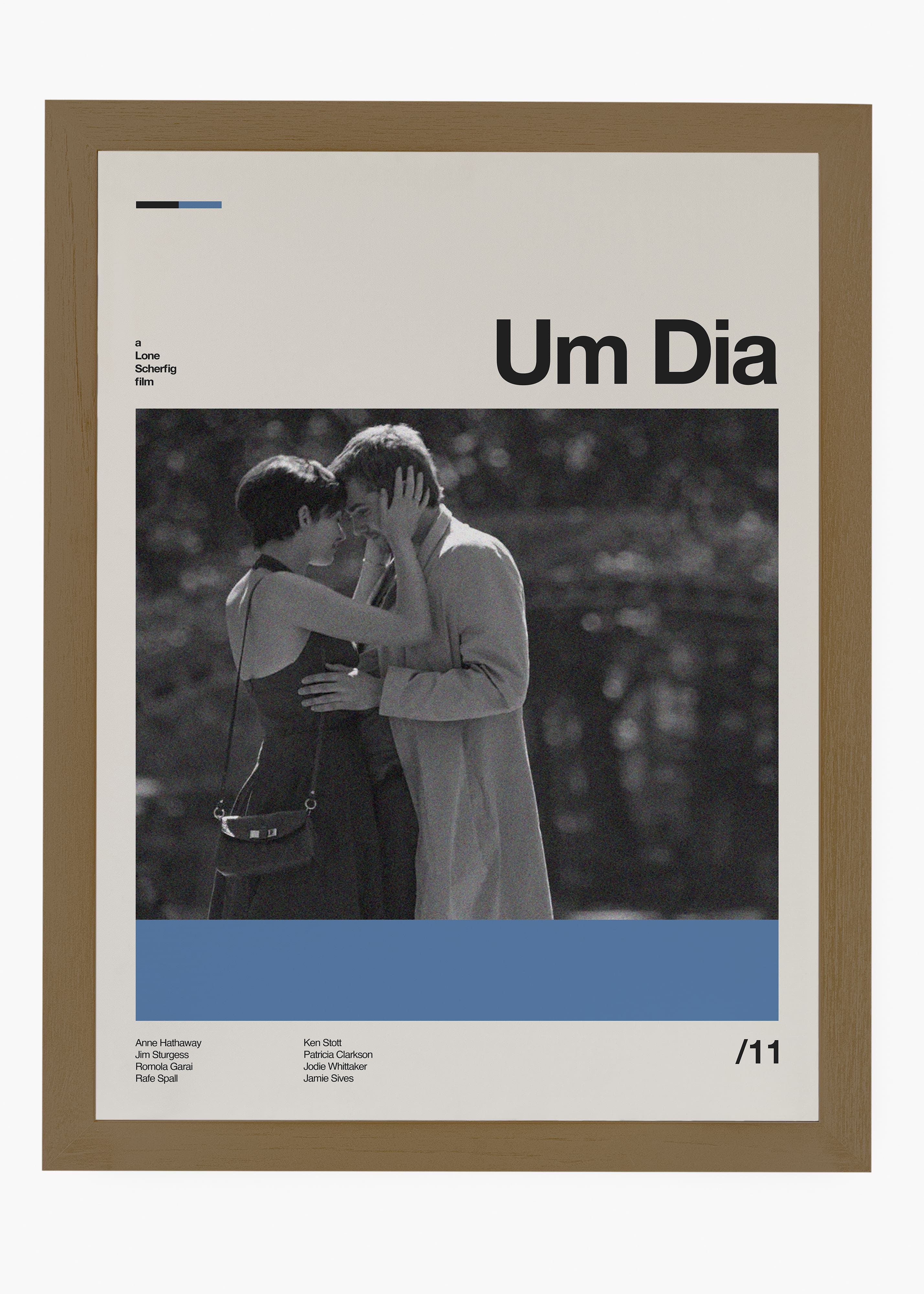 Quadro decorativo Um Dia — arte de cinema para parede | Cübe Quadros
