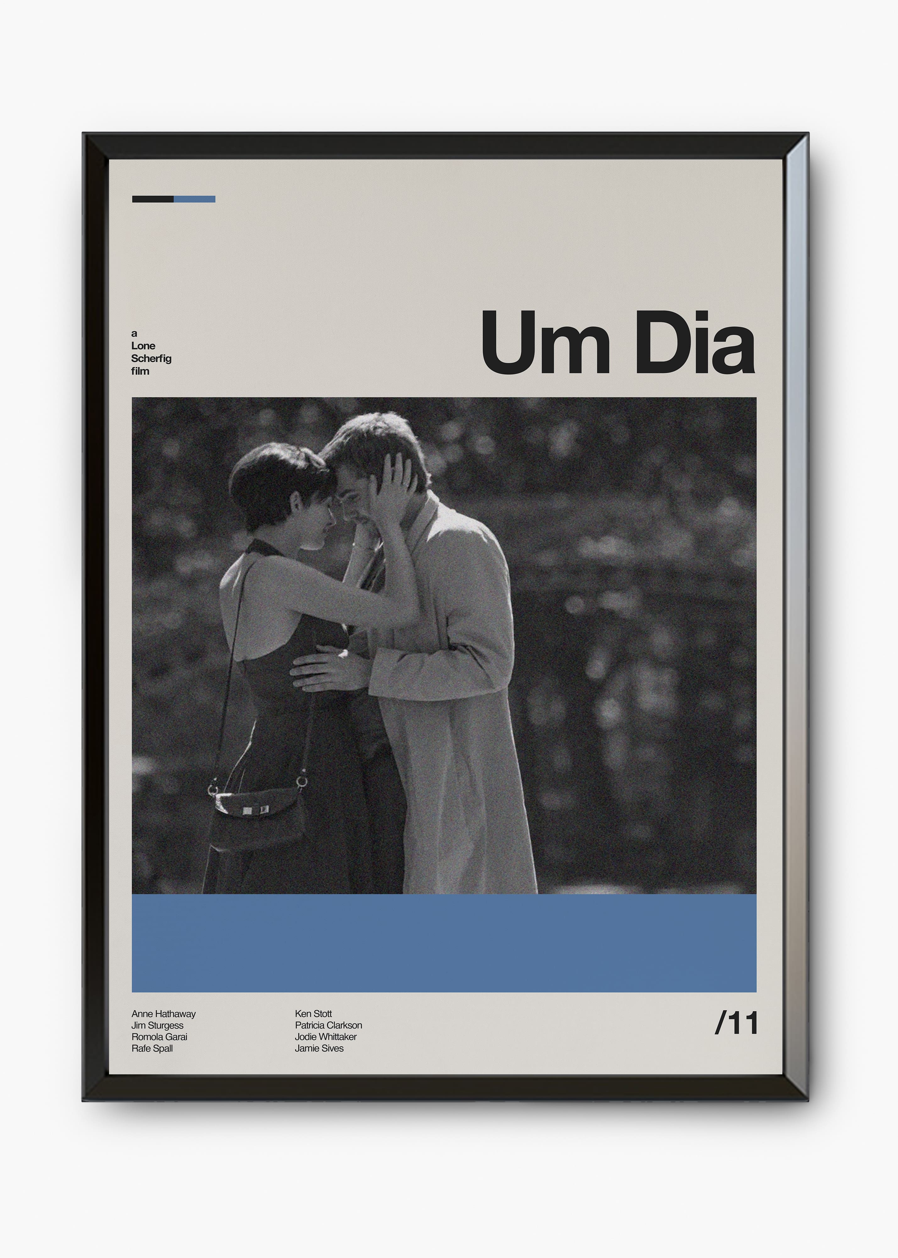 Quadro decorativo Um Dia — arte de cinema para parede | Cübe Quadros