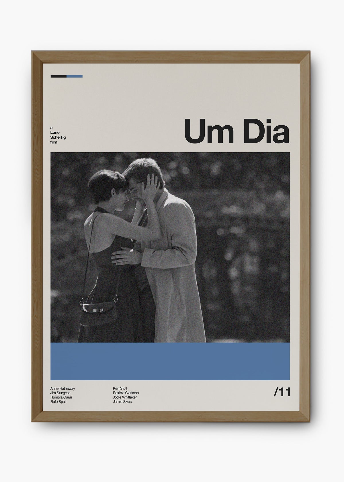 Quadro decorativo Um Dia — arte de cinema para parede | Cübe Quadros